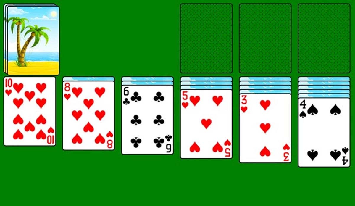 El Solitario de Windows y los primeros juegos de ordenador