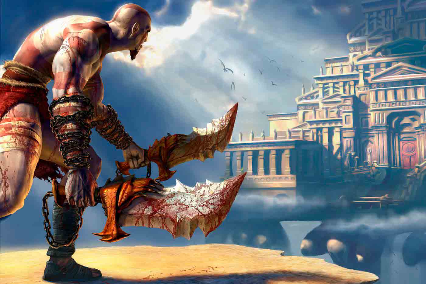 La cruel historia de Kratos, God of War