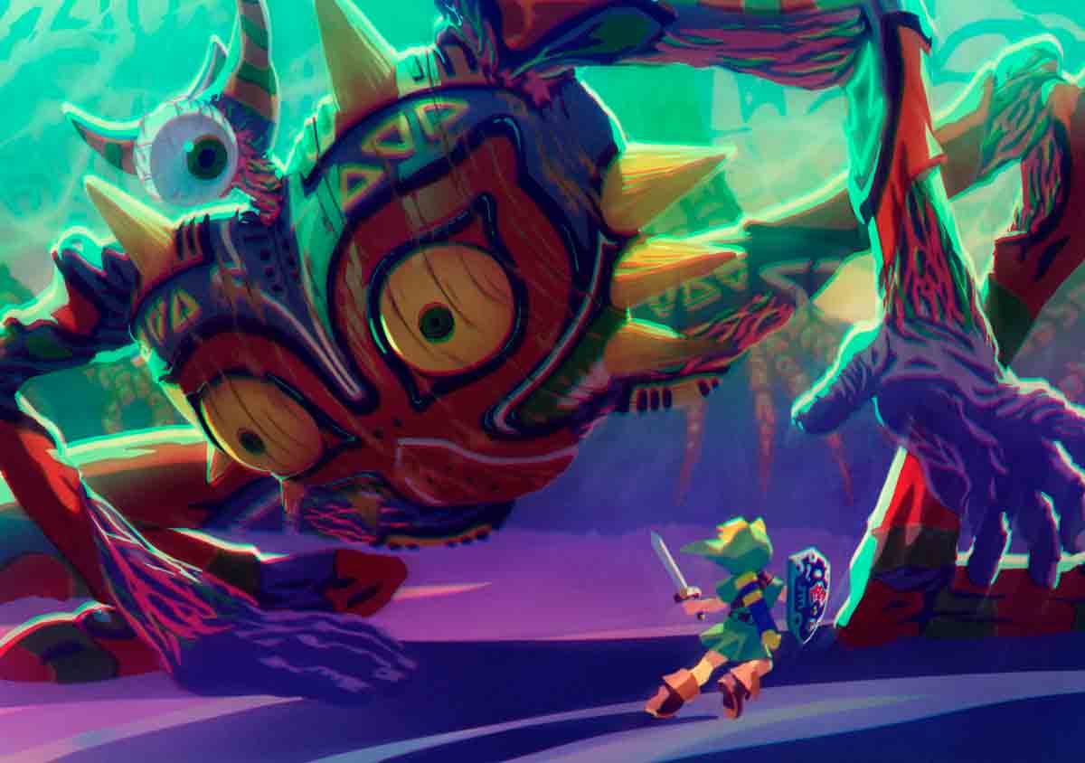 El manejo del tiempo en Zelda Majora's Mask